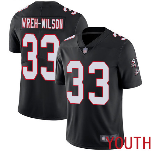 Atlanta Falcons Limited Black Youth Blidi Wreh-Wilson Alternate Jersey NFL Football 33 Vapor Untouchable